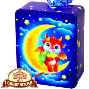 Детский подарок на Новый Год в картонной упаковке весом 400 грамм по цене 812 руб