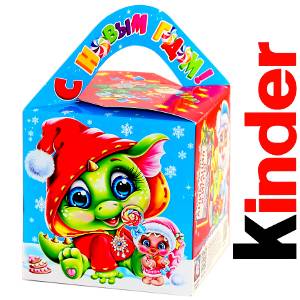 Детский подарок на Новый Год в мягкой игрушке весом 650 грамм по цене 591 руб