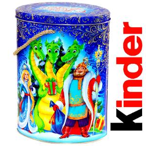 Детский новогодний подарок  в мягкой упаковке весом 850 грамм по цене 3273 руб 